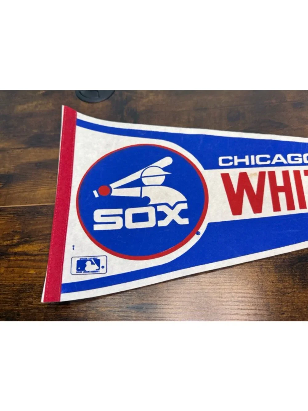 Vintage MLB Chicago White Sox MLB Felt Pennant Baseball Memorabilia 30 inches